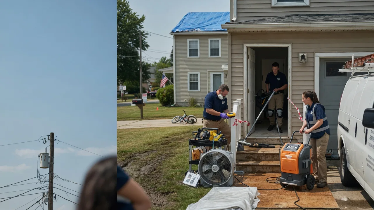 Water Damage Repair in Peotone, IL near me